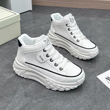 Breakj Korean Version Of The Spring 2025 New Dad Shoes Female Student Sneakers Running Casual Platform Height Shoes HY