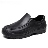 Men Shoes New Non-slip Chef Shoes Lightweight Loafers Waterproof and Stain Resistant Sneakers for Men Work