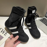 Breakj Gaode Training Shoes Women In The Summer Of 2025 New Mesh Breathable Martin Boots Casual High-Top Short Boots