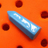 1pcs Pink Blue Marble Shoe Charms Decorations Metal Golden Brooch Rivets Shaped Designer Croc Shoes Buckle