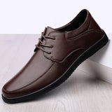 Men Shoes lace up Genuine Leather Luxury White Sneakers Trend Comfortable Casual oxfords Men Shoes Design Moccasins Man