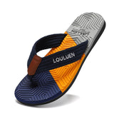 Fashion Flip Flop Men High Quality Non-Slip Outdoor Beach Flip Flops Men Flat Casual Slippers Men Chinelo