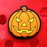 PVC Croc Shoe Charms NEW Skeleton Cartoon Bus Alien Pumpkin Lantern Slippers Decorations for Jibz Kids Party Gifts