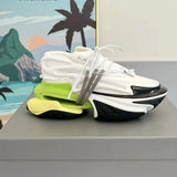Men Women Thick Bottom Sneakers Fashion Lace Up Height Increasing Casual Shoes Female Training Footwear Platform Couple