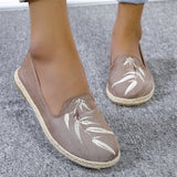 Breakj Cloth Shoes Women's Single Shoes New Canvas Shoes One Foot Soft Bottom Breathable Fisherman Shoes Flat Bottom Breathable Women's Cloth