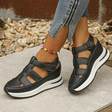 Breakj Sandals Women's New Rome Magic Sticker Women's Shoes Slippers 43 Yards In Summer