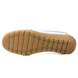 Breakj Flat Bottom Soft Bean Shoes Cowhers Comfortable Mother Shoes In The Elderly Beef Soles Low-Heeled Large Women's