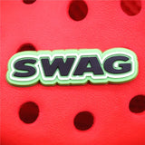 Shipping Crock Charms Accessories Custom Cute Cartoon PVC Shoe Croc Buttons Sandals Charm Decoration YAY YEET BA SWAG