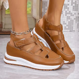 Breakj Lady Hollowed Out Casual Sandals Wearing The New Summer 2025 Summer Thick Bottom Of The Raised