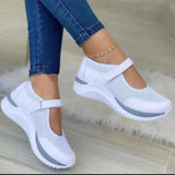 for Women 2023 New Women's Vulcanize Shoes Summer Breathable Sports Shoes Mesh Platform Hollow Out Ladies Sneakers