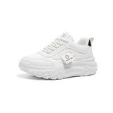 Breakj Korean Version Of The New Dad Shoes Female 2025 Spring Student Running Sports Platform Increased Casual Shoes Female