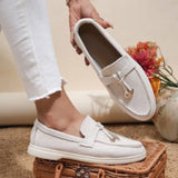 Breakj High-End Lofo Single Shoes Women's 2025 New Large-Size Small Fragrant Shoes Women's Singles