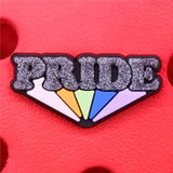 1pcs Shoe Charms Pride Swear Middle Finger Gesture Boo Shoe Accessories Decoration fit Croc Jibz Party Kids