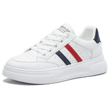 Breakj White Shoes Female Spring 2024 New Korean Version Of Versatile Female Student Platform Shoes Casual Sports Shoes Women's Shoes