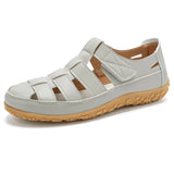 Breakj Summer Cave Shoes Women Ultra-Light Sandals Flats Casual Mother Shoes Large Beach Flats Elderly Nurses In The