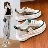 Breakj Korean Version Of The New Dad Shoes Female 2025 Spring Student Running Sports Platform Increased Casual Shoes Female XT