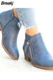 Women Booties 2023 Autumn Suede chelsea Boots Women Fashion Size 43 Platform Boots Side Zipper Heeled Ankle Boots Botas De