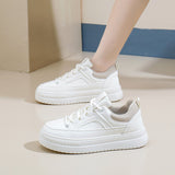 Breakj 2025 Spring Small White Shoes New Korean Ins Female Student Platform Ighten Sports Board Shoes Casual Street Shot