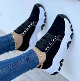 Breakj Spring And Autumn New Round Head Cross-Tie With Low-Help Casual Sports Style Women Single
