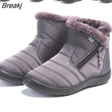 Women Boots 2023 Fashion Waterproof Snow Boots For Winter Shoes Women Casual Lightweight Ankle Botas Mujer Warm Winter
