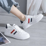 Breakj Spring Ins Leather Face Korean Version Of Small White Shoes Women's Shoes New Casual Shoes Female Students Net Red With The Same Women's