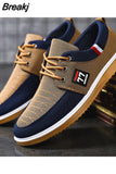 Men's Canvas Shoes Lightweight Sports Shoes Summer Men Mesh Breathable Vulcanized Shoe Lace Up Man Sneakers Working