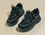 Breakj Old Dad Shoes Women 2025 Autumn New Hong Kong-Style Sports Shoes Daily Commute Black And White Casual