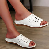 Women Sandals Shoes Soft Sandals Women Shoe Slip On Walking Shoes Slippers Hollow Out Female Zapatos De Mujer