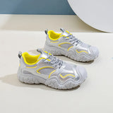 Breakj Korean Platform Dad Shoes Spring 2025 New Street Photo Student Running Shoes Casual Shoes