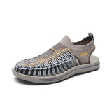 Men Shoes Designer Hand-woven Men Sandals Summer 2023 Breathable Loafer Men Casual Shoes Comfortable Fashion Beach Sandals