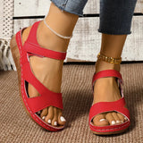 Breakj Sandals New Color Thick Background Fashion Slopers Sandals Large Size Women's Shoes Magic With Light Women's