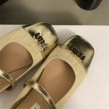 French Small Fragrant Bun Head Half Slippers Woman with Buckle Shoes in Summer Wear Temperament Sandals Half