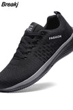 Men Sport Shoes Breathable Lightweight Running Sneakers Walking Casual Breathable Shoes Non-slip Comfortable Men Shoes
