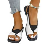 Breakj Flat-Soled Sandals Women 2025 New Set Of Toes After Leisure To Relax Roman