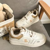 2021 Fashion Spring Female Sneakers Women Shoes Korean Mesh Ladies Shoes Woman Lace Up Casual Shoes