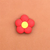 Single Sale Clover Shoe Charms Shoe Flowers Accessories Cute Coconut tree Garden Shoe Decoration for croc jibz Kid's