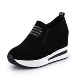 Women's Shoes Spring Han Version Of The Slope Heel Shoes Lefu Shoes Women's High Casual