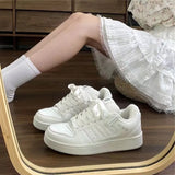 Breakj New Lovers Bread Shoes Men And Women Versatile Korean Night Casual Small White Shoes Port Wind Ins Super Fire Student Board