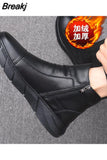 Luxury Pointed Toe Casual Leather Shoes Men's Fashion Lace Up Business Dress Oxfords Solid Wedding Office Males