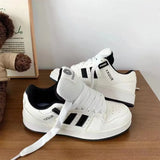 Breakj Wind Trend New Small White Shoes Female Platform Heighten Plate Shoes Classic Color Four Seasons Regular Autumn Hot