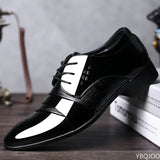 Men Dress Shoes Men Formal Shoes Leather Luxury Fashion Groom Wedding Shoes Men Oxford Shoes Dress Plus Size