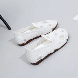 Breakj White Shoes Female 2025 New Summer Student Korean Version Versatile Casual Ins Trendy Platform Fashion Shoes
