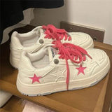 Breakj White Shoes Female Hot Style Board Shoes Comfortable And Light Breathable College Wind All Seasons Regular