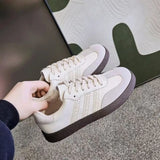 Breakj Season New Fashion Color German Training Shoes Flat Versatile Casual Board Shoes Sports Single Shoes Korean