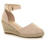 Women Sandals Shoes woman summer Plus Size 35-43 Women Hemp Wedge Buckle Sandal Ladies Weaving Wedges Sandals Sandalias