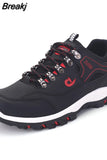 Men Shoes Summer Breathable Sneakers Luxury Outdoor Lightweight Men's Moccasins Trekking Shoes for Men with Free