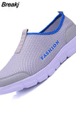 Mesh Casual Men Shoes Summer Sneakers Men Footwear Running Shoes Men's Lightweight Slip-on Sandals Zapatos De
