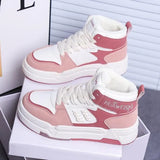 Womens Trainers Sneakers Mesh Platform Woman-shoes Running Breathable 2023 Casual Thick Sole Roses Fashion Spring Solid