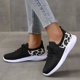 Breakj New Women's Leisure Sports Single Shoes Round Head Flat Bottom With Fashion Mesh