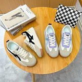 Breakj 2025 New Korean Version Ins Breathable Small White Shoes Women's Low Top Casual Platform Shoes